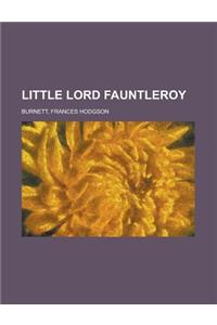 Little Lord Fauntleroy