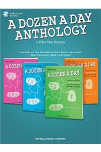 Dozen a Day Anthology Book/Online Audio