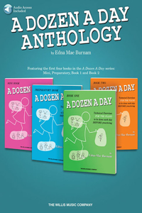 Dozen a Day Anthology Book/Online Audio