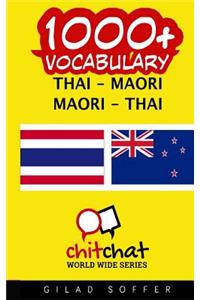 1000+ Thai - Maori Maori - Thai Vocabulary