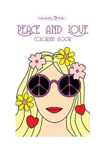 Peace and Love Coloring Book