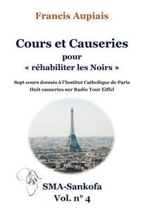 Cours et Causeries pour 