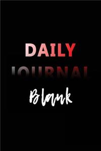 Daily Journal Blank