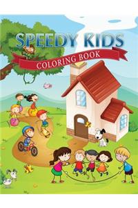 Speedy Kids Coloring Book