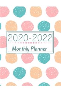 Monthly Planner for 2020/2022- 3-Year Planner Schedule Organizer- January 2020/December 2022 8.5