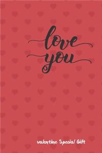 Love you The Couples Journal Special Gift