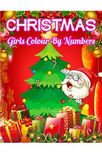 Christmas Girls Colour By Numbers