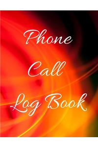 Phone Call Log Book