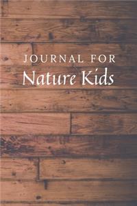 Journal For Nature Kids