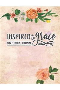 Inspired To Grace Bible Study Journal