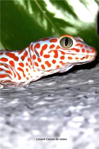 Lézard Carnet de notes