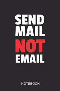 Send Mail Not Email Notebook