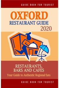 Oxford Restaurant Guide 2020