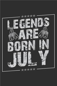 Legends Are Born In July
