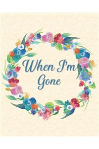 When I'm Gone