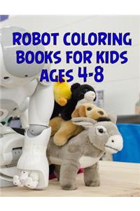 Robot Coloring Books For Kids Ages 4-8