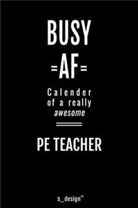 Calendar 2020 for PE Teachers / PE Teacher
