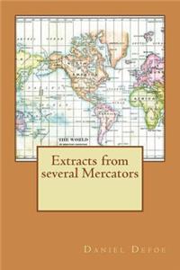 Extracts from several Mercators