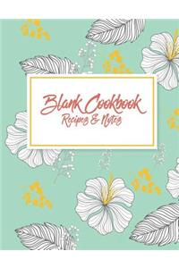 Blank Cookbook Recipes & Notes