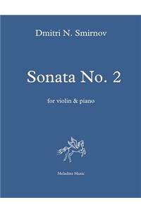 Sonata No. 2 for Violin and Piano