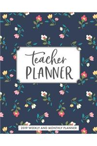 2019 Teacher Planner Weekly and Monthly Planner