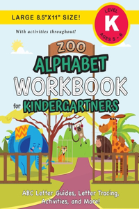 Zoo Alphabet Workbook for Kindergartners