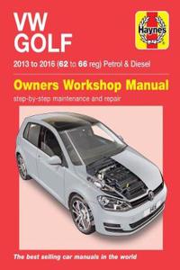 VW Golf petrol & diesel ('13-'16) 62 to 66