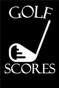 Golf Scores: 6x9 Golf Scorebook with Scorecards and Monthly STATS Tracker