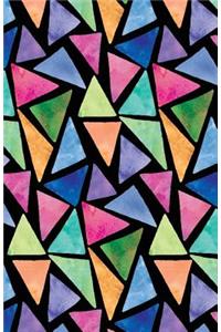 Journal Notebook Abstract Geometric Watercolor