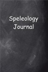 Speleology Journal Chalkboard Design