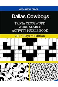 Dallas Cowboys Trivia Crossword Word Search Activity Puzzle Book