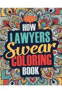 How Lawyers Swear Coloring Book