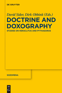 Doctrine and Doxography