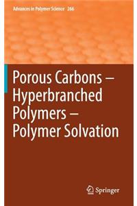 Porous Carbons – Hyperbranched Polymers – Polymer Solvation