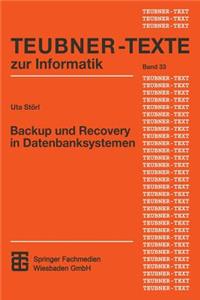 Backup Und Recovery in Datenbanksystemen