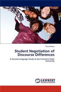 Student Negotiation of Discourse Differences