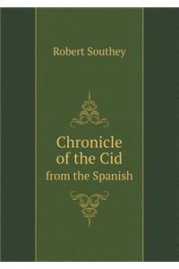Chronicle of the Cid from the Spanish