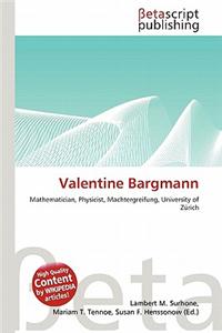 Valentine Bargmann