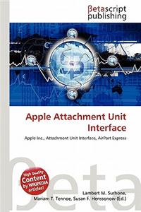 Apple Attachment Unit Interface