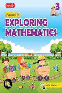 MTG Class-3 Fun Way of Exploring Mathematics Book with NEP Guidelines & Digital Resources