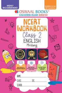 Oswaal NCERT Workbook Class 2 English Mridang (For Latest Exam)