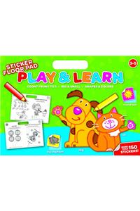 Sticker Floorpad Play & Learn 3 + Years