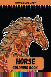 Horse Coloring Book (New & Expanded)