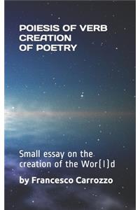 Poiesis of Verb Creation of the Poetry