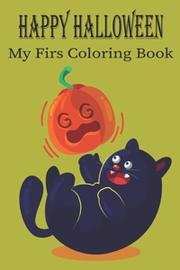 Happy Halloween My First Coloring Book