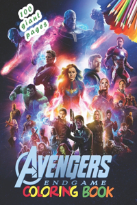 Avengers Endgame Coloring Book