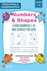 Learn Numbers 1-10 And Shapes For Kids