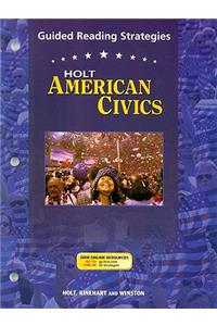 Holt American Civics Guided Reading Strategies