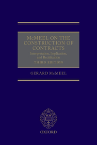 McMeel on the Construction of Contracts