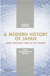 Modern History of Japan, International Edition